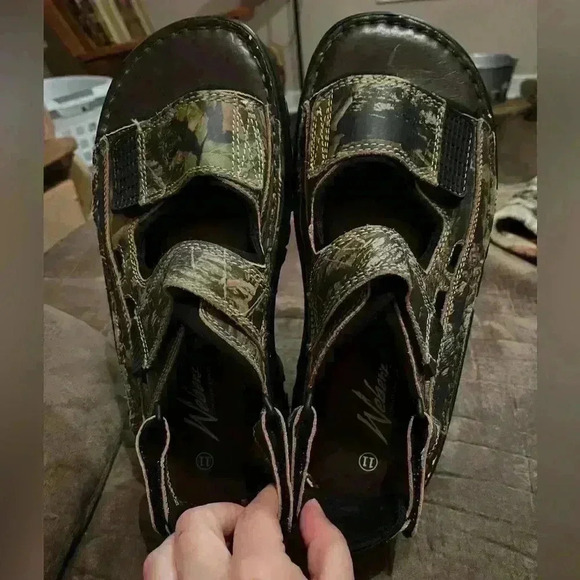 Mossy Oak Camo Men's Weber’s Sandals Size 11 - Picture 1 of 10